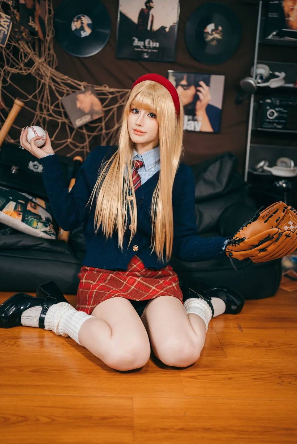 鹿八岁baby - No.115 棒球少女 [23P-704MB] tg@simisebaisi 【丝足阁】012.webp